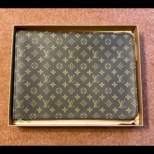 Louis Vuitton Monogram Poche Documents Portfolio Case -NEW-